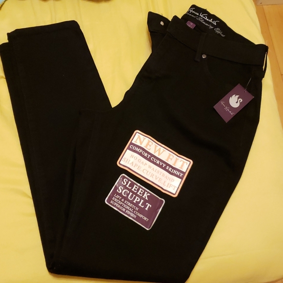 NEW Sleek sculpt Stretch  12 average Black Rinse - Picture 2 of 2